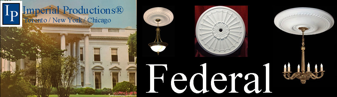 The Federal-Empire is a neo-classical style from 1780 to 1850 perfect for elegant settings