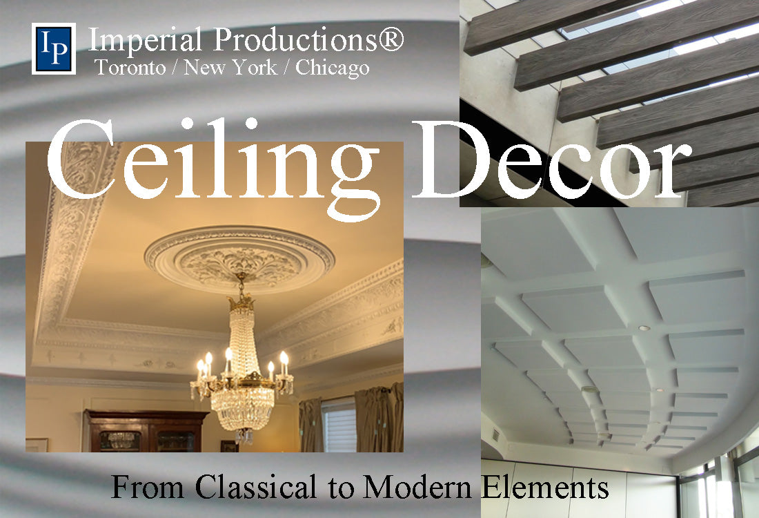 Enhance your home and commerical ceilings with medallions, panels and baffels. Class A Firerated materials available
