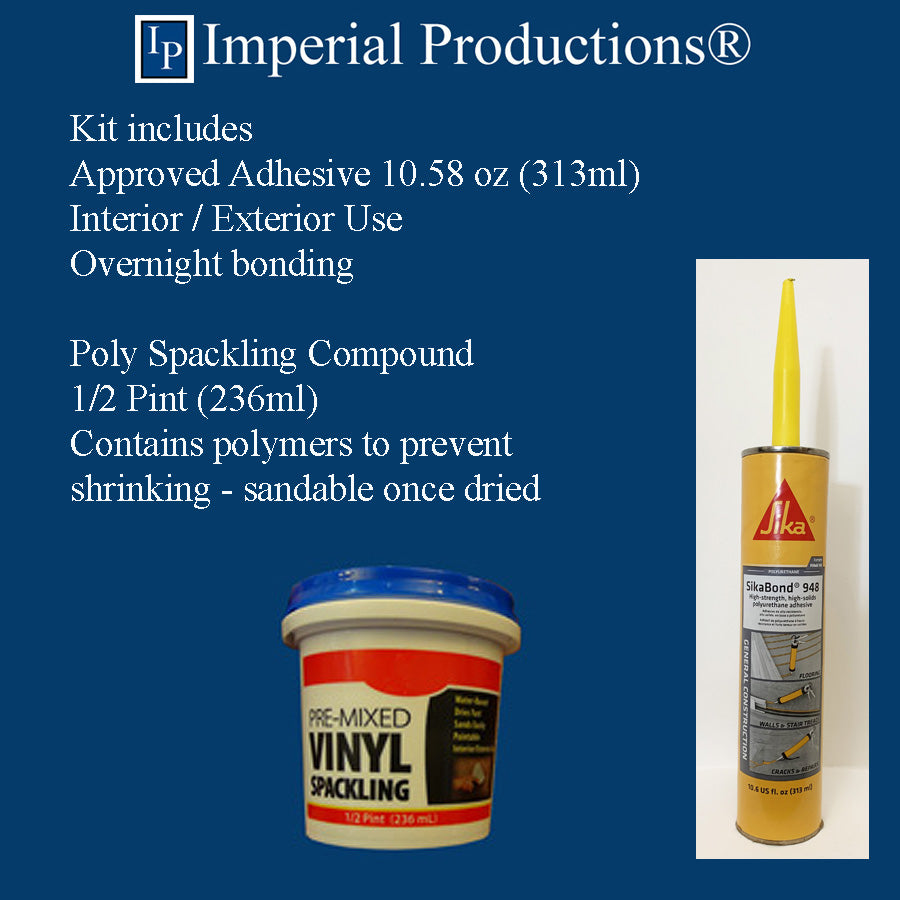 Install Kit IPINSTKIT-01 Install Kit - Adhesive / Spackling Compound