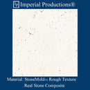 IPFP009-67FH-SM Ionic Fireplace Mantel 67 inch wide, 3 Piece Filler, Hearth