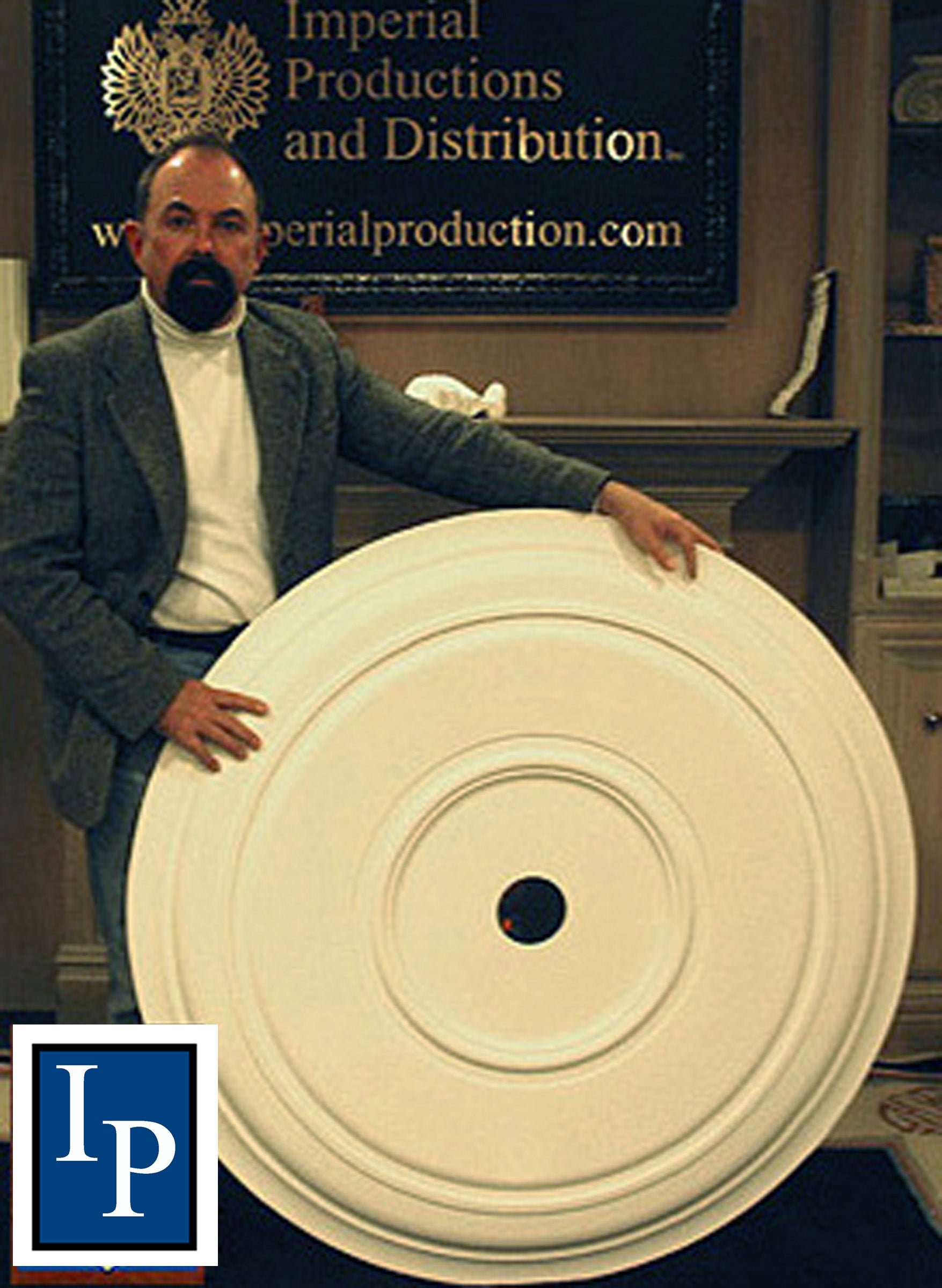 IPMED147-POL Colonial Medallion 60" ArchPolymer, Custom, add to Cart for shipping costs or Free Depot Pickup