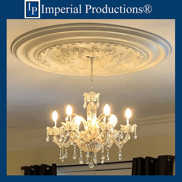 IPMED156-POL Acanthus Medallion 32-1/2" ArchPolymer Add to Cart for Shipping or Free Depot Pickup