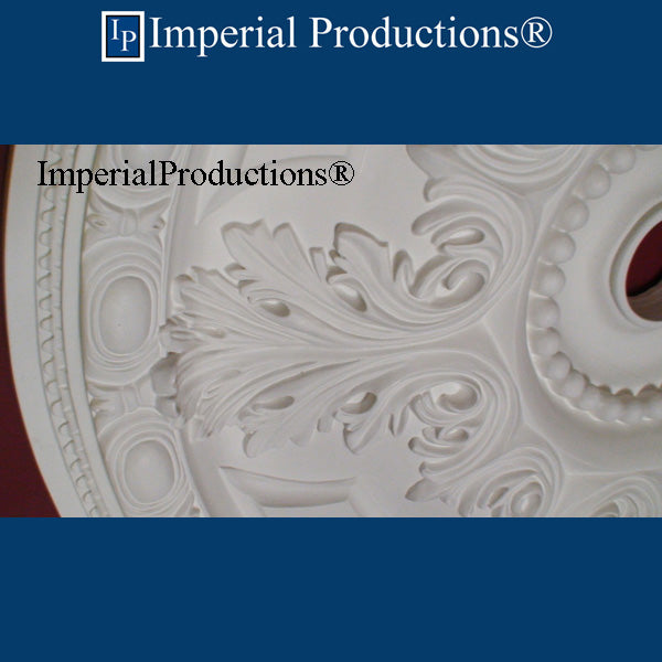 IPMED158-POL Acanthus Medallion 60" ArchPolymer Add to Cart for Shipping costs or Free Depot Pickup
