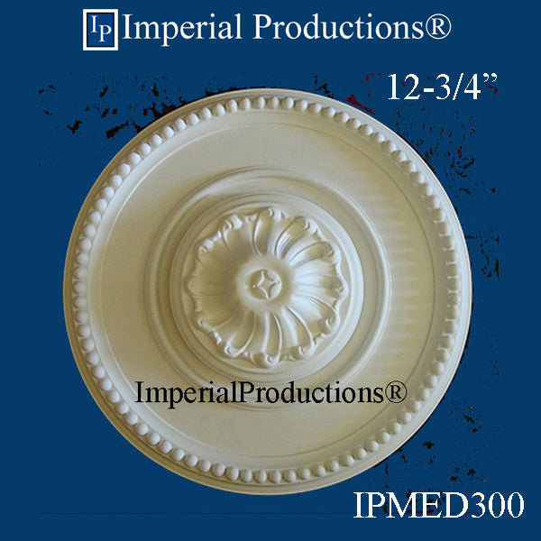 IPMED300-POL Federal Medallion 12-3/4" ArchPolymer, Add to Cart for Shipping or Free Depot Pickup