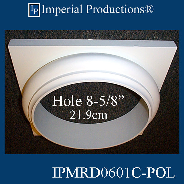 IPMRD0601C-POL-PK2 Tuscan Capital - Hole 8-5/8" ArchPolymer Pack of 2