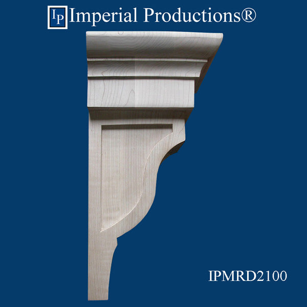 IPMRD2100-MAP Mission Corbel 15" high x 8" wide x 7-3/4" deep Hard Maple Pack of 2