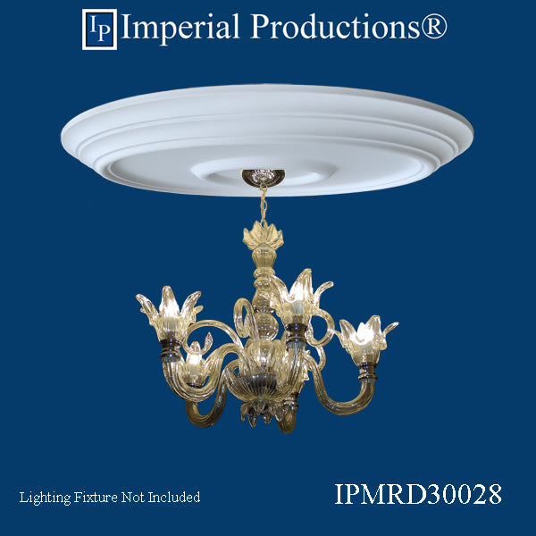 IPMRD30028H-POL Colonial Medallion 28" (71.12cm) ArchPolymer, Add to Cart for Shipping or Free Depot Pickup