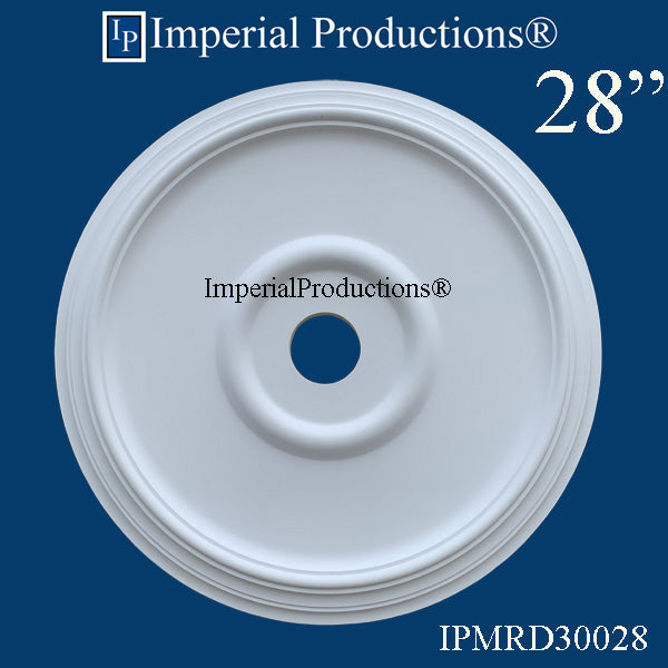 IPMRD30028H-POL Colonial Medallion 28" (71.12cm) ArchPolymer, Add to Cart for Shipping or Free Depot Pickup