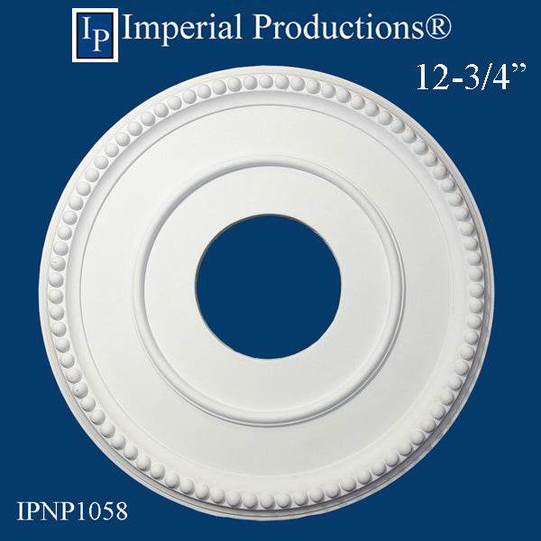 IPNP1058-POL Federal Medallion 12-3/4" ArchPolymer, Add to Cart for Shipping or Free Depot Pickup