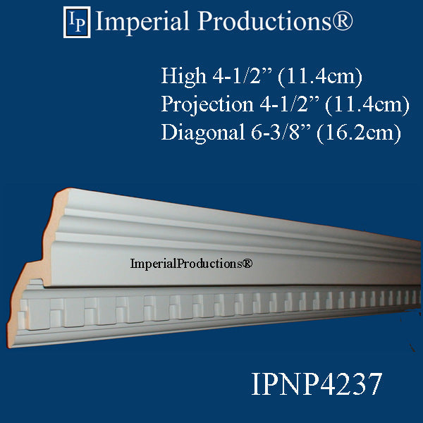 IPNP4237-POL-PK6 Crown 4-1/2" High ArchPolymer