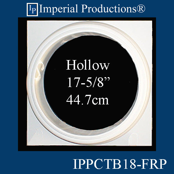 IPPCTB18-FRP-PK2 Tuscan Base - Hole 17-5/8" FRP-Polycomp Pack of 2