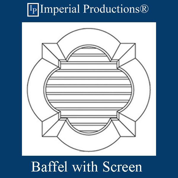 IPQD100-POL Quatrafoil Frame 30 x 30 inches frame and Screen