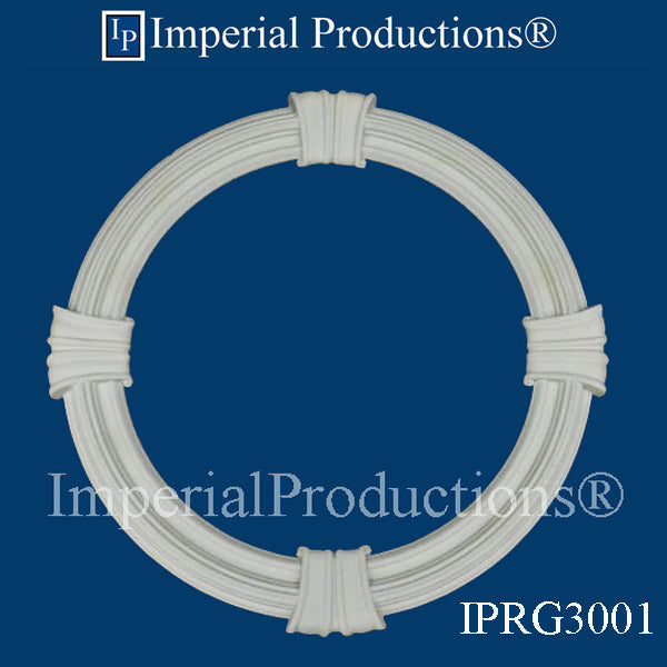 IPRG3001-GRG Ring 32 inch, Inside 24-1/4", GRG NeoPlaster - Custom Order
