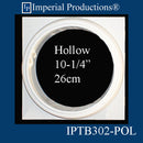 IPTB302-POL-PK2 Tuscan Base ArchPolymer Hole 10-1/4" Pack of 2 Custom Order