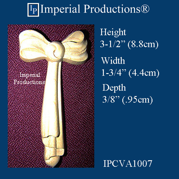 IPCVA1007-ROK Hand Carved Tassel Red Oak