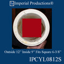 IPCYL0812S-POL Smooth Round Cylinder 8 Feet 12 inch, Pack of 2, Custom Order