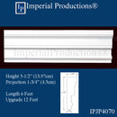 IPJP4070-POL-PK8 Closed Header 5-1/2" High x 6 FT ArchPolymer Pack of 8 (48 Feet) Custom Order