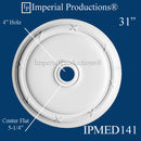 Medallón de techo IPMED500-POL