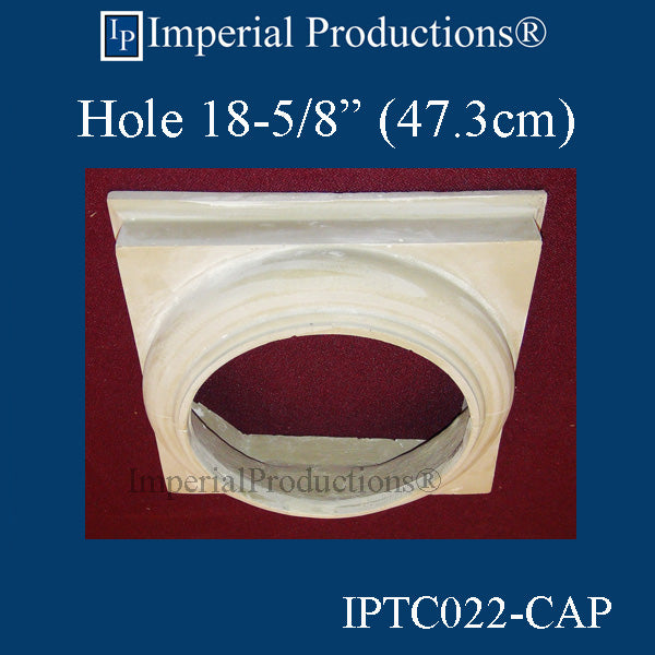 IPTC022-CAP-POL Tuscan Capital Hole 18-5/8" (47.3cm) Print Brochure to Order US$436.97 EA
