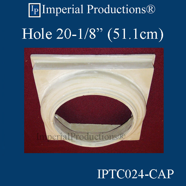 IPTC024-CAP-POL Tuscan Capital Hole 20-1/8" Print Brochure to Order US$485.82 EA