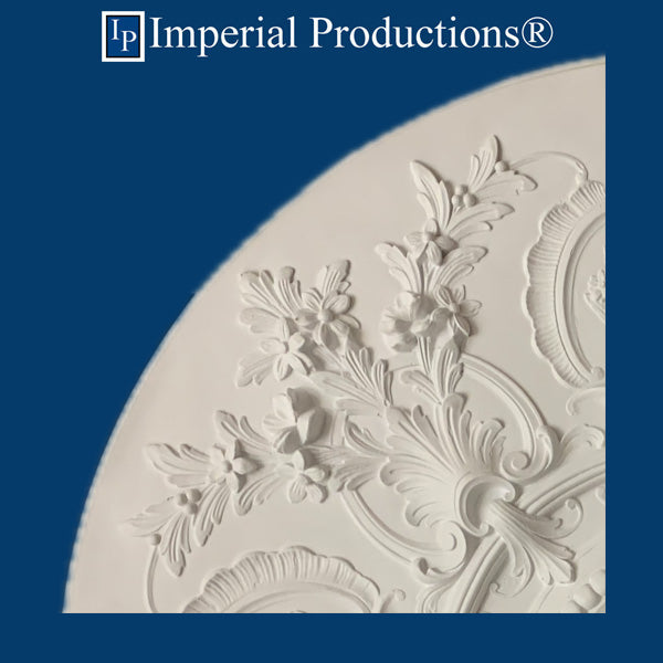 IPMED165H-POL Victorian Medallion 45-1/4" ArchPolymer, Add to cart for Shipping Costs or Free Depot Pickup