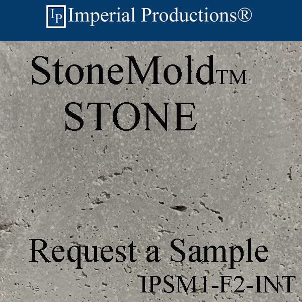 StoneMold Finish STONE Interior Series 1 Sample #IPSM1-F2-INT