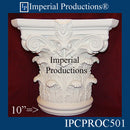 IPCPROC501-POL Roman Corinthian Capital Bottom Ring 10" ArchPolymer