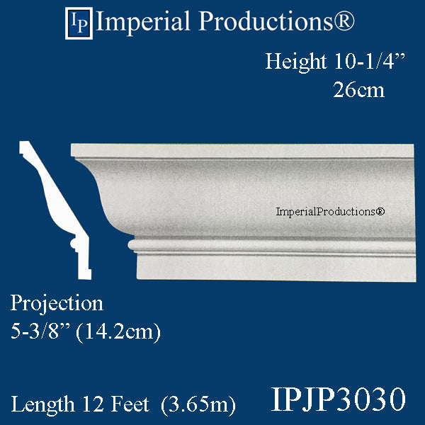 IPJP3030-POL-4PK Modern Crown Diagonal 11-11/16" pack of 4