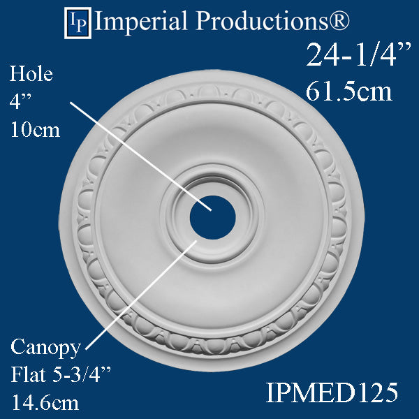 IPMED125 medallion federal style