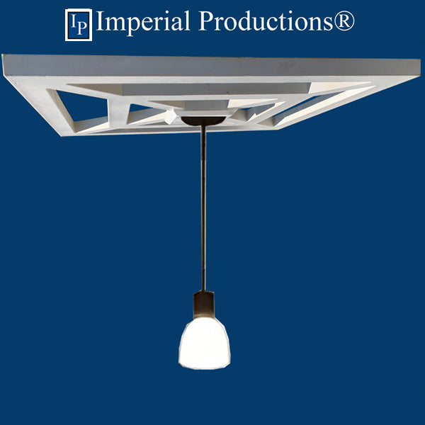 IPMRD8030H-POL Modern Medallion 28" x 28" ArchPolymer Add to Cart for Shipping Costs or Free Depot Pick up
