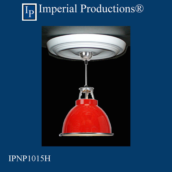 IPNP1015H medallion shown with light fixture not included