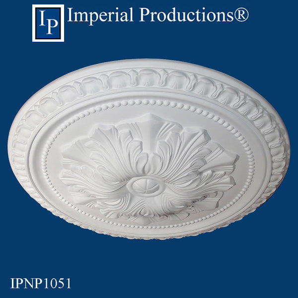 IPNP1051-POL Acanthus Medallion 18" ArchPolymer Add to Cart for Shipping or Free Depot Pickup