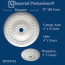 IPNP1063 medallion drawing