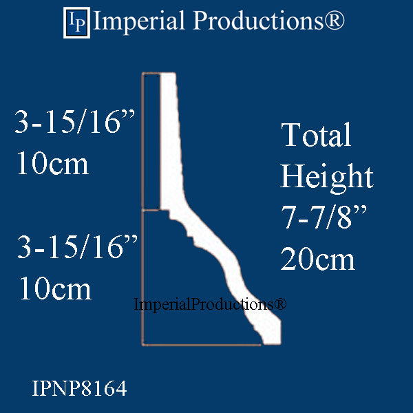 IPNP8164 x-section drawing