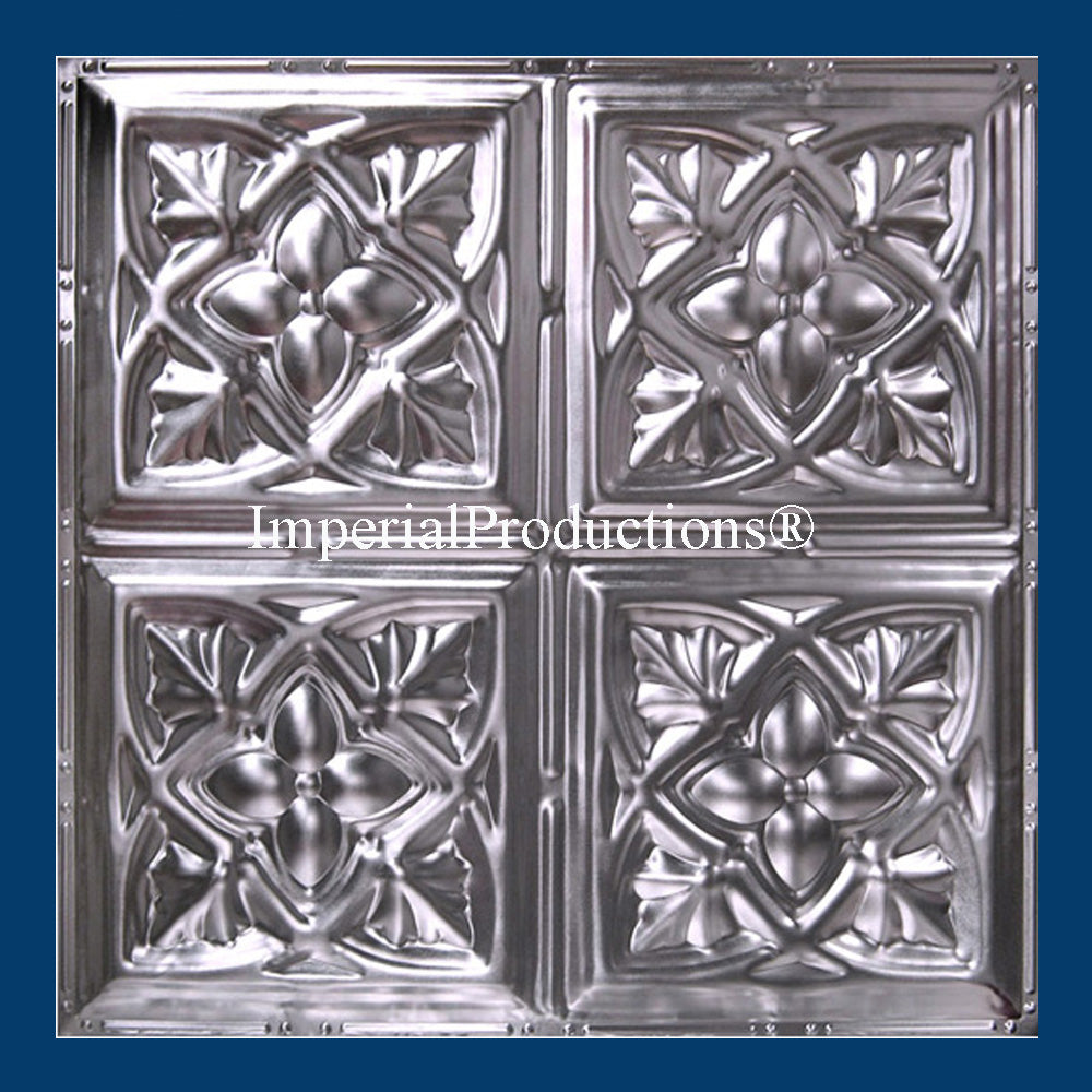 Imperial Real Tin Ceiling IPVR102-T1-N-F0-10 Pack of 10