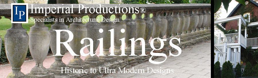 Railings, Balusters and Newel Posts