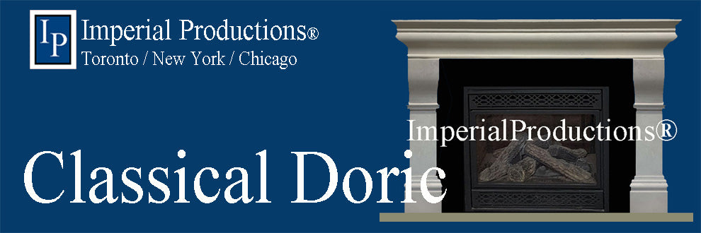 Fireplace Mantels - Doric Style