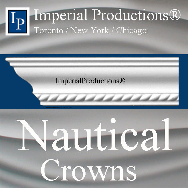 Crown mouldings with Nautical Themes