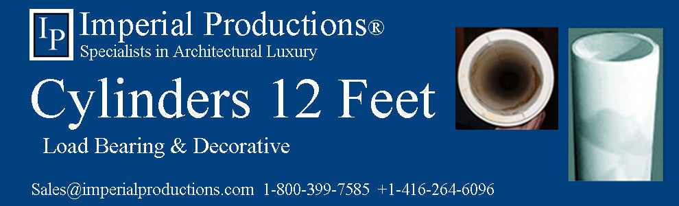 Cylinders 12 Feet (3.657m) Load Bearing / Decorative