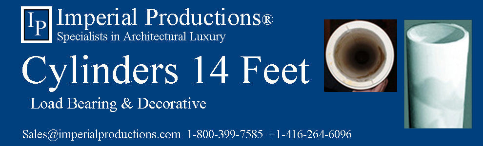 Cylinders 14 Feet (4.267m) Load Bearing / Decorative