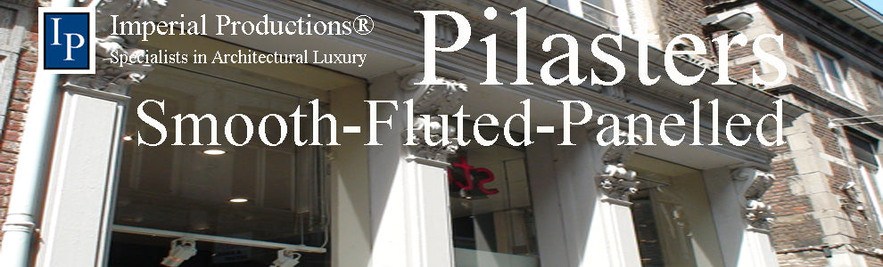 Pilasters for Walls and Cabinets