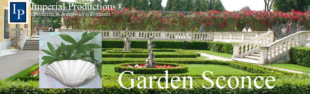 Sconce for gardens or bathrooms