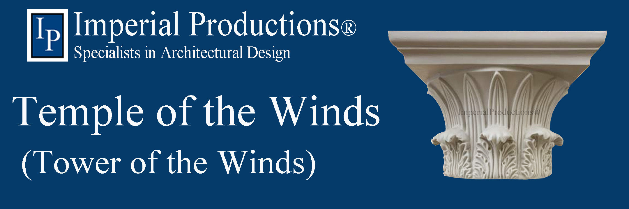 Column Capitals Temple of the Winds
