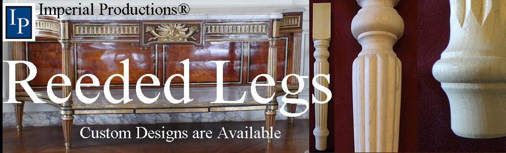 Legs - Georgian Reeded Style