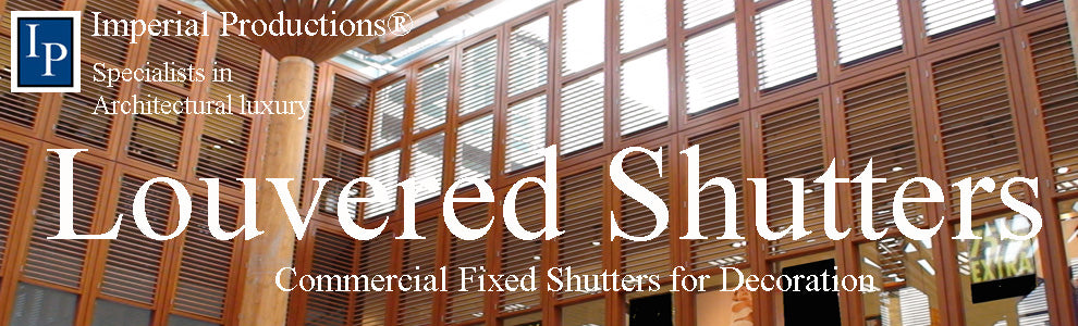 Louvered Shutters