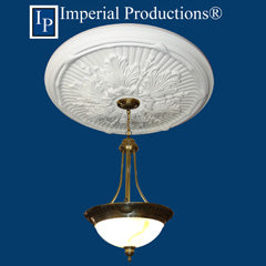 IPNP1006H-POL Acanthus Medallion 21" ArchPolymer, Add to Cart for Shipping or Free Depot Pickup