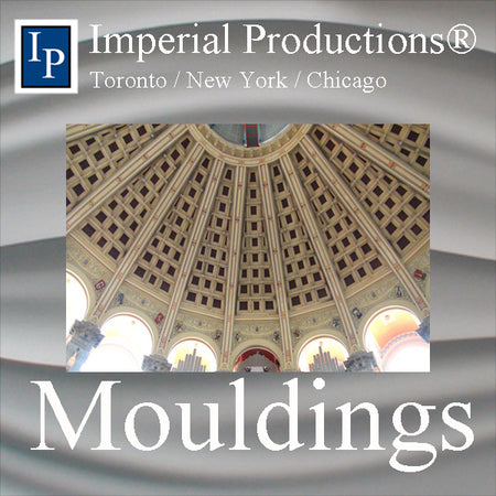 Flexible mouildings for arches and curved walls, 1000 of profiles in ResinMold
