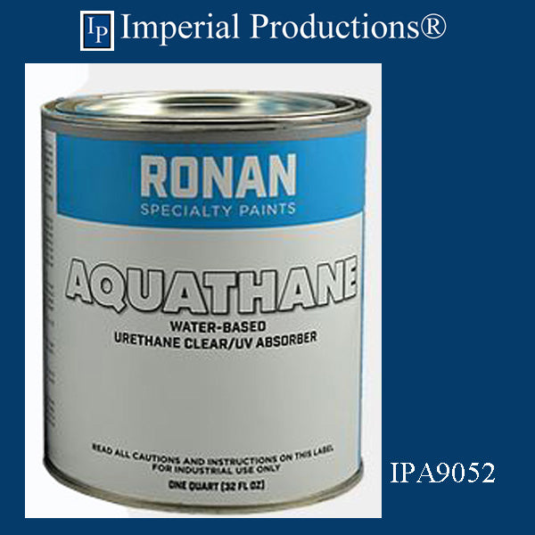 Ronan Water Based Urethane Clear UV Absorber Quart 32FL oz