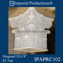 Corinthian IPAPRC102 Diagonal 32-1/8"