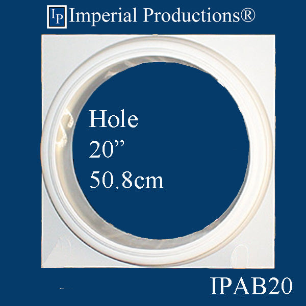 IPAB20-EPOL-PK2 Attic Base Hole 20" EconPolymer pack of 2
